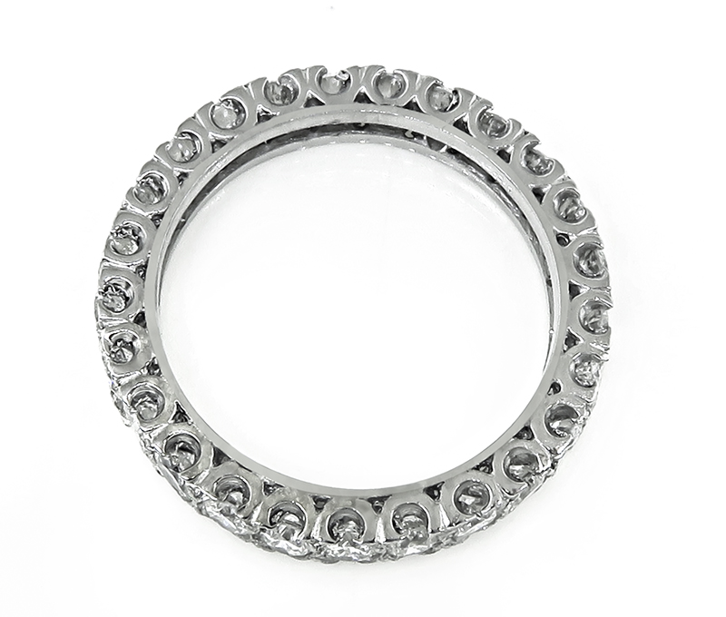 Estate 2.00ct Diamond Eternity Wedding Band