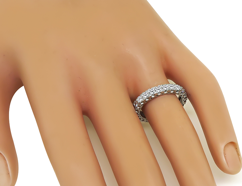 Estate 2.00ct Diamond Eternity Wedding Band