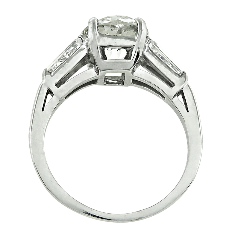 Estate 2.53ct Diamond Engagement Ring