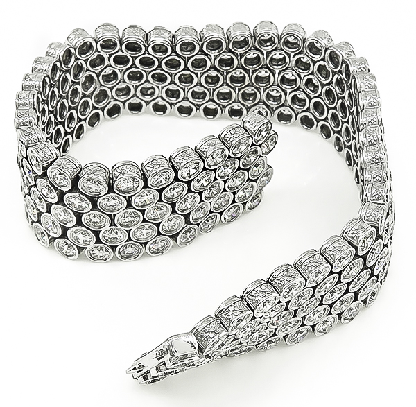 Estate 20.00ct Diamond Bracelet