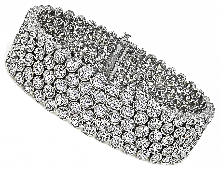 Estate 20.00ct Diamond Bracelet