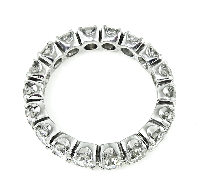 Estate 3.00ct Diamond Eternity Wedding Band