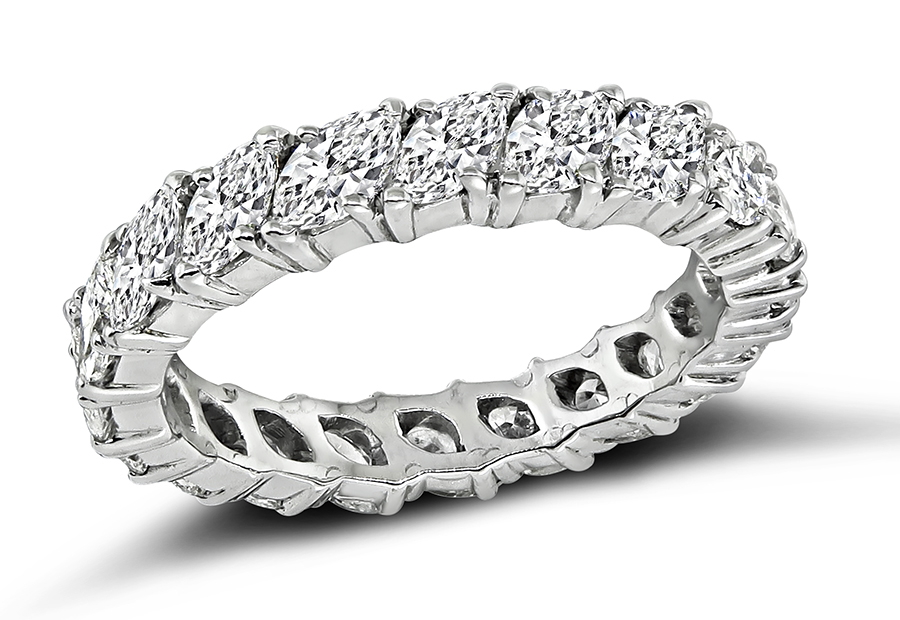 Estate 3.00ct Diamond Eternity Wedding Band