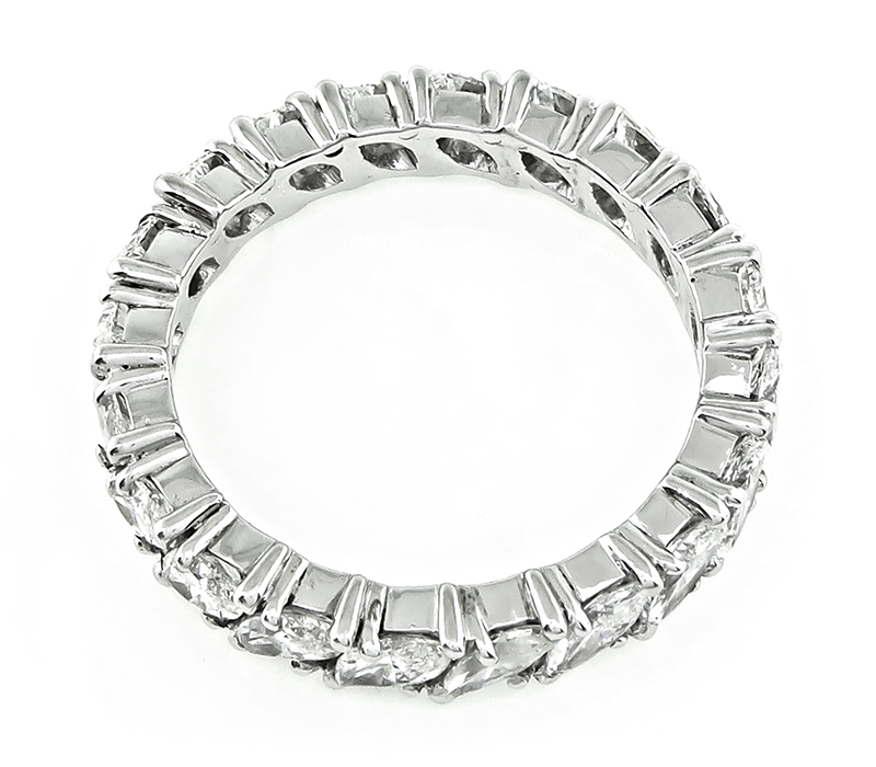 Estate 3.00ct Diamond Eternity Wedding Band