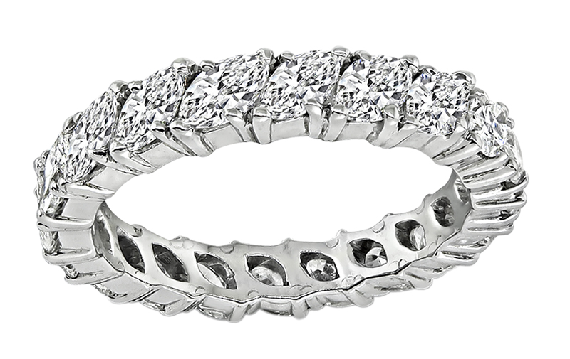 Estate 3.00ct Diamond Eternity Wedding Band