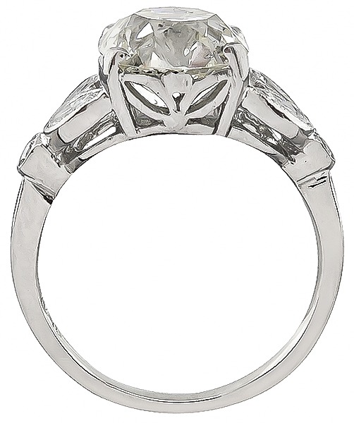 Estate 3.03ct Diamond Engagement Ring