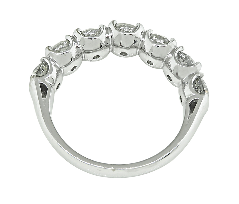 Estate 3.04ct Diamond White Gold Ring
