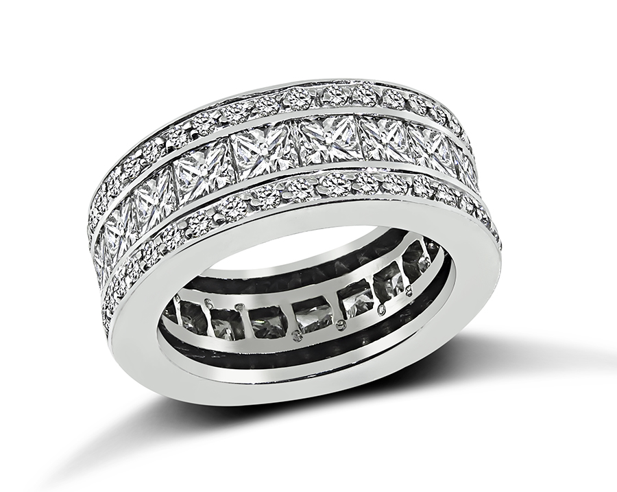 Estate 3.50ct Diamond Wedding Band