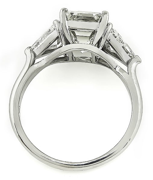 Estate 3.70ct Diamond Engagement Ring