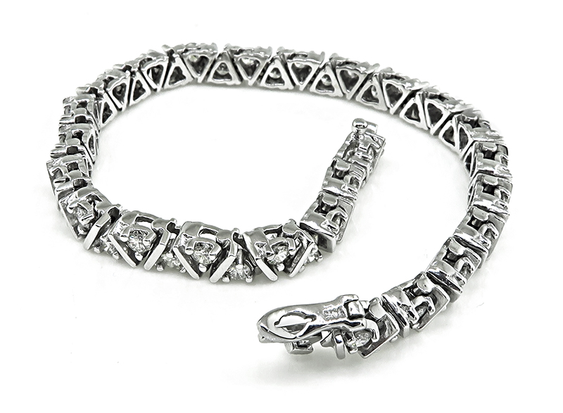 Estate 4.50ct Diamond Bracelet