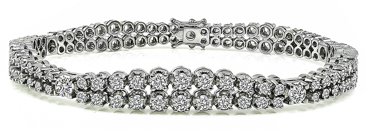 Estate 5.75ct Diamond Bracelet