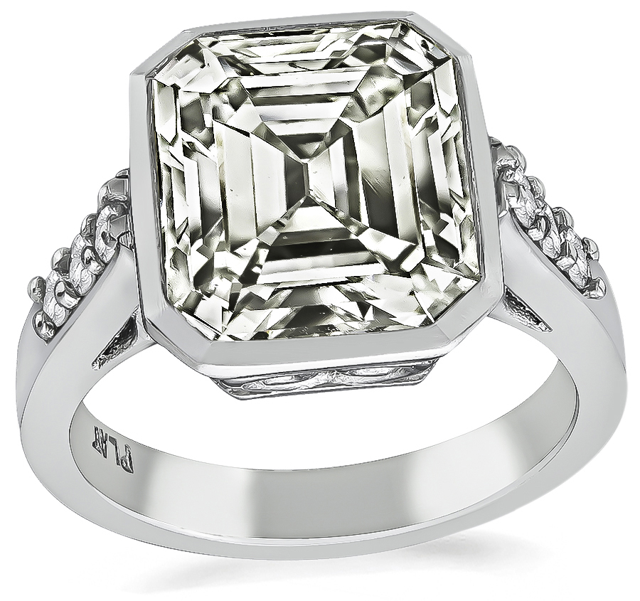 Estate 5.94ct Diamond Engagement Ring