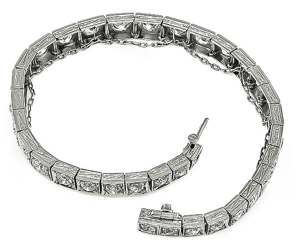 Estate 7.00ct Diamond Bracelet