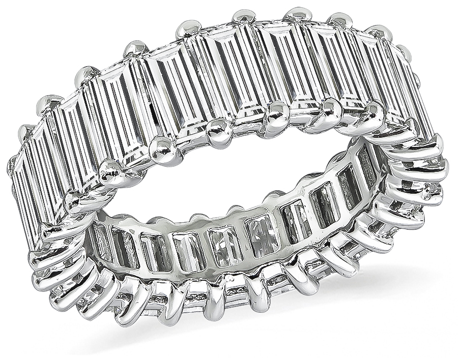 Estate 8.50ct Diamond Eternity Wedding Band