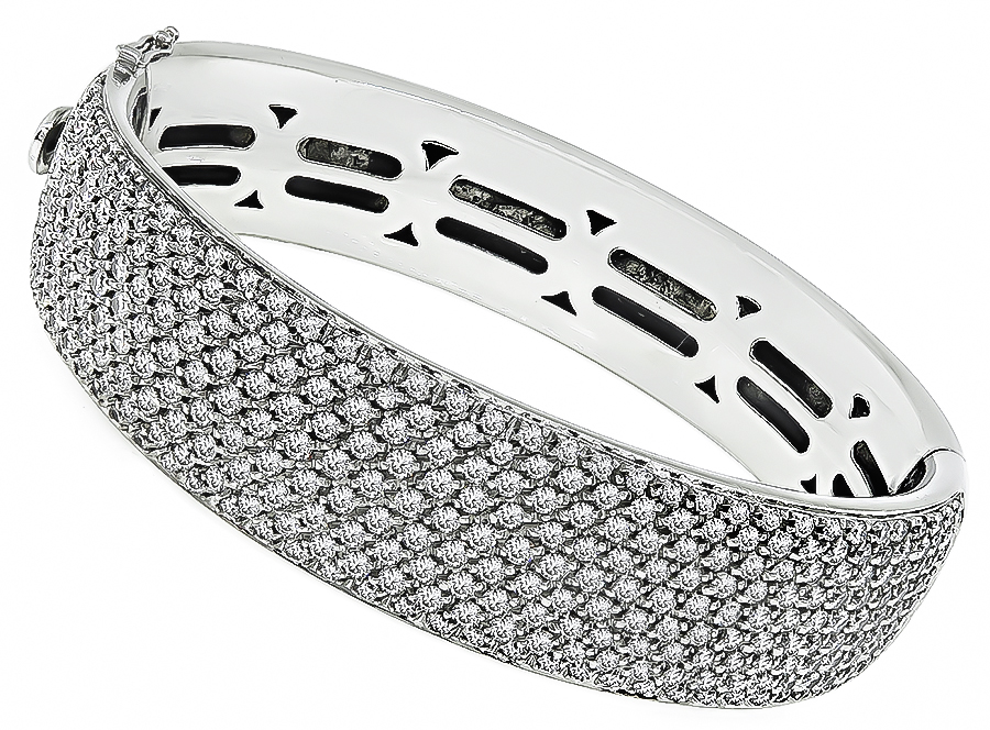 Estate 9.00ct Diamond Bangle