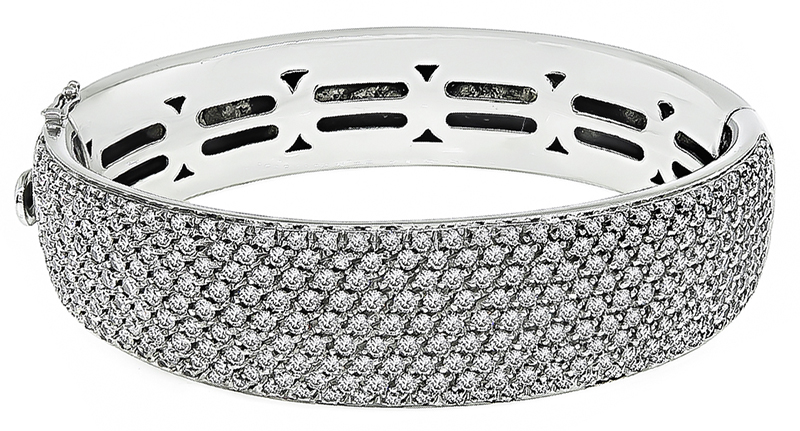 Estate 9.00ct Diamond Bangle