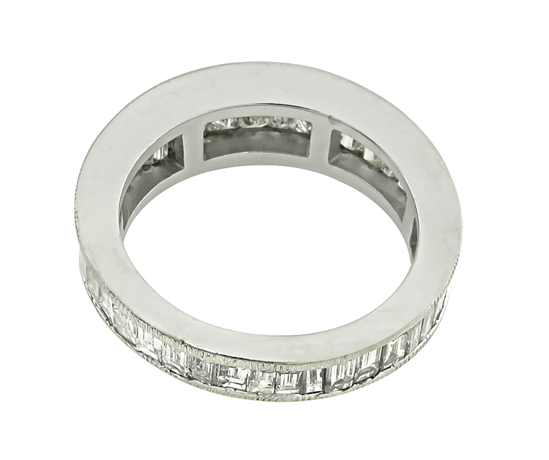 Estate 1.60ct Diamond Eternity Wedding Band