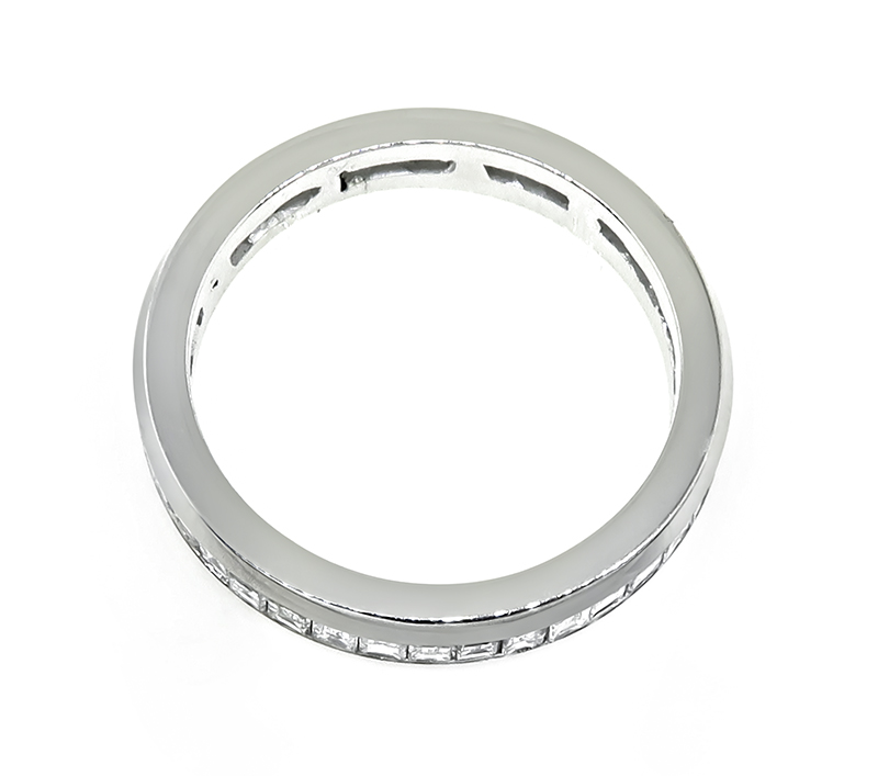 Estate 1.60ct Diamond Eternity Wedding Band