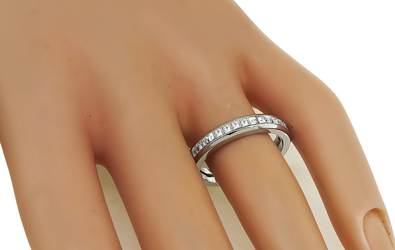 Estate 1.60ct Diamond Eternity Wedding Band