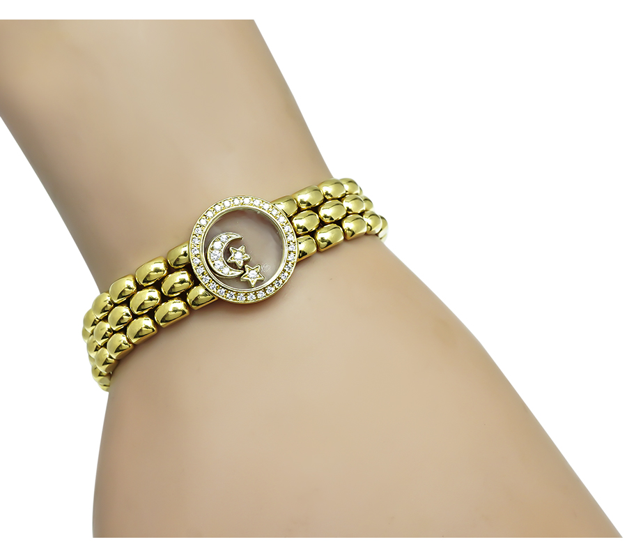 Estate Chopard 0.47ct Diamond Gold Bracelet