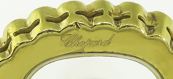 Diamond Gold Chopard Cufflinks