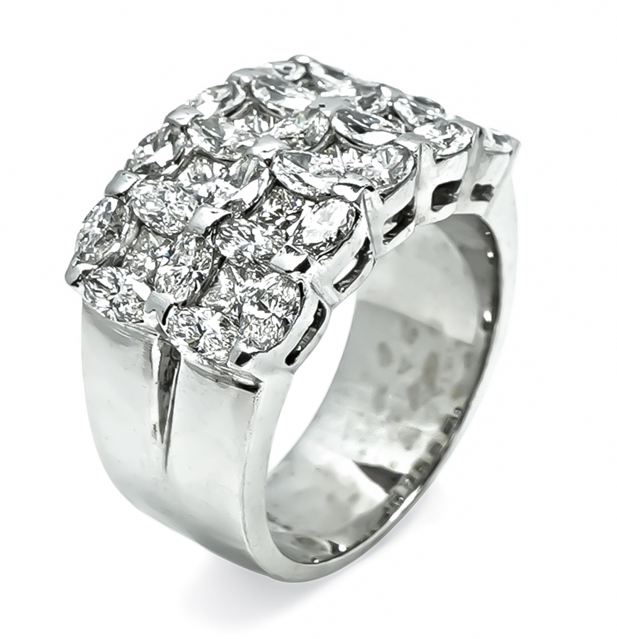 Estate 2.20ct Diamond Gold Ring
