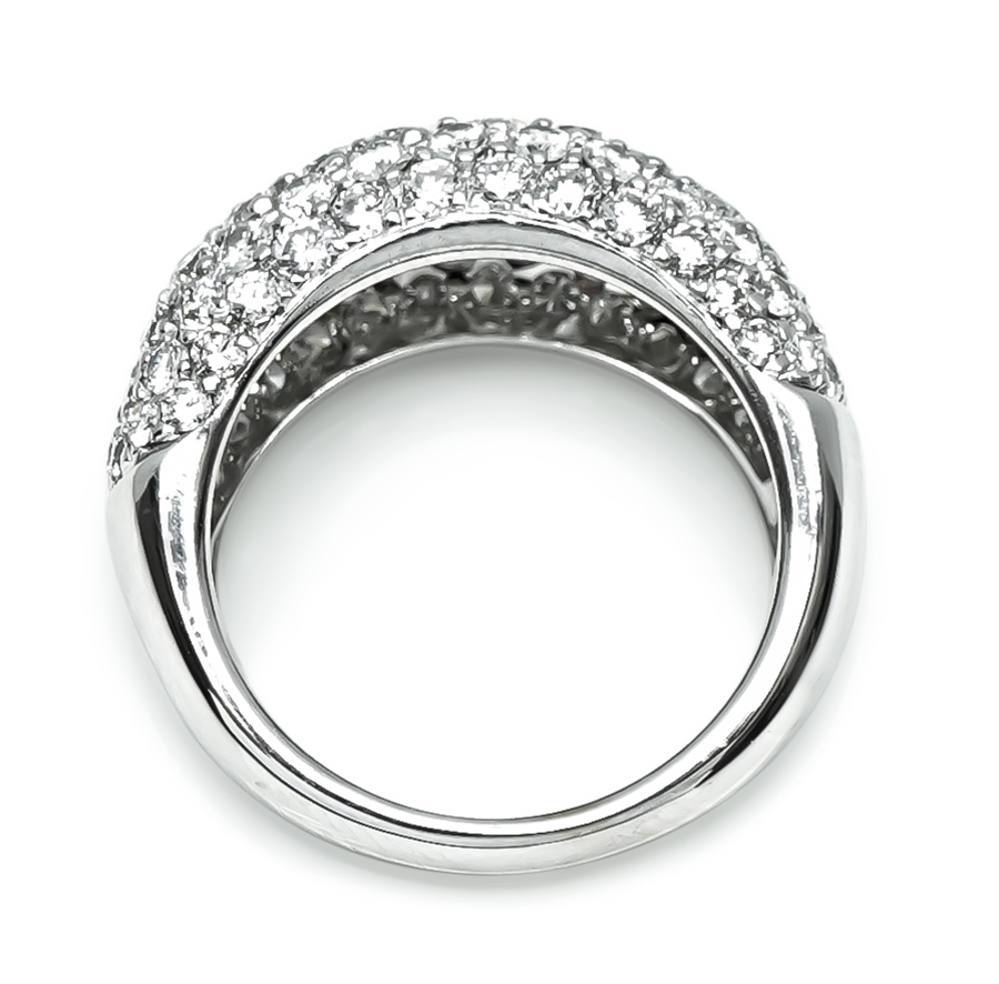 Estate 4.00ct Diamond Gold Ring