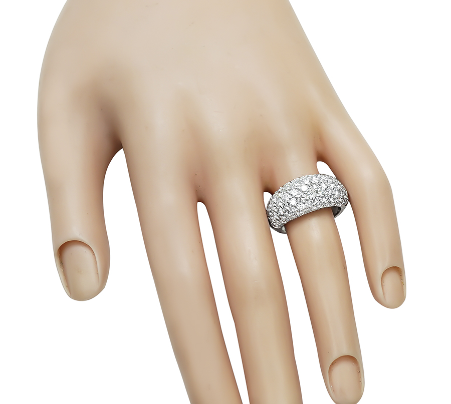 Estate 4.00ct Diamond Gold Ring