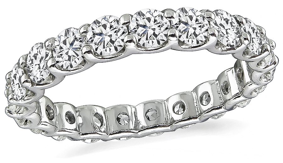 Estate 2.00ct Diamond Eternity Wedding Band