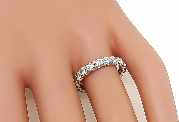 Estate 2.00ct Diamond Eternity Wedding Band