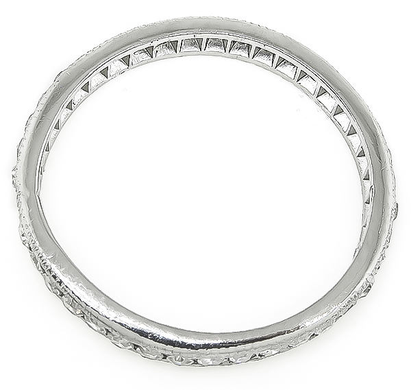 Estate 0.45ct Diamond Eternity Wedding Band