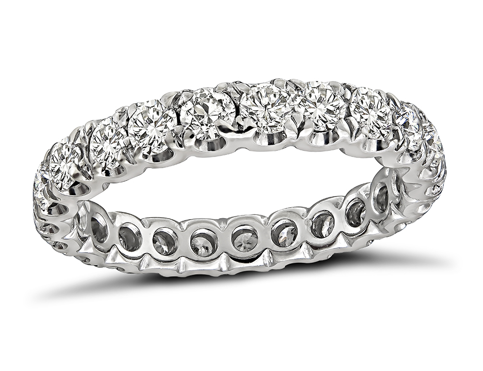 Estate 1.00ct Diamond Eternity Wedding Band