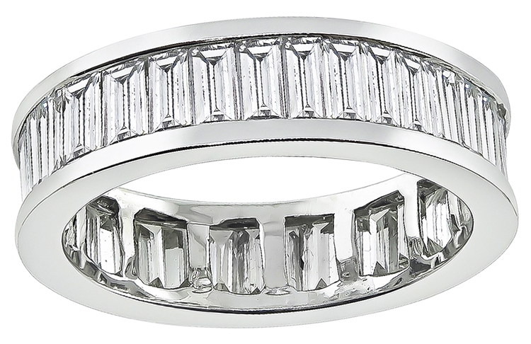 Estate 2.00ct Diamond Eternity Wedding Band