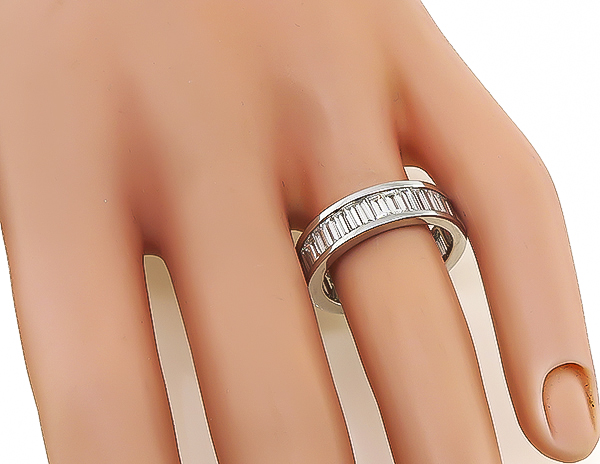 Estate 2.00ct Diamond Eternity Wedding Band