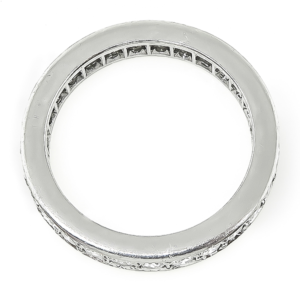 Estate 1.40ct Diamond Eternity Wedding Band