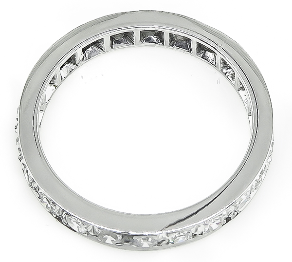 Estate 0.90ct Diamond Eternity Wedding Band