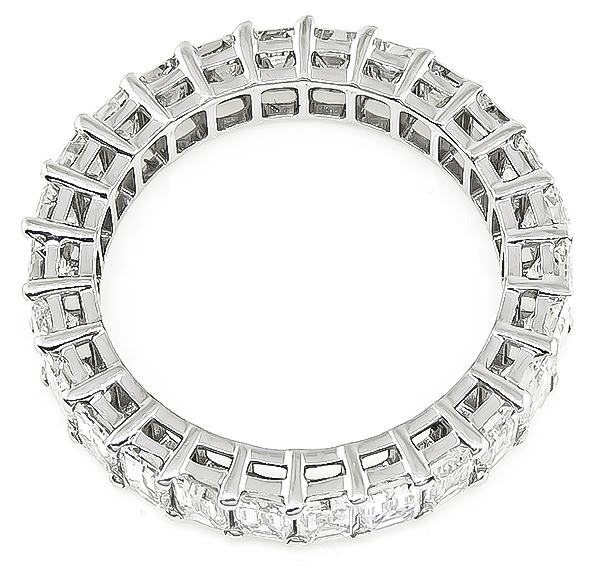 Estate 4.00ct Diamond Eternity Wedding Band