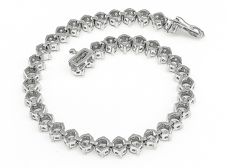 Estate 8.50ct Diamond Tennis Bracelet