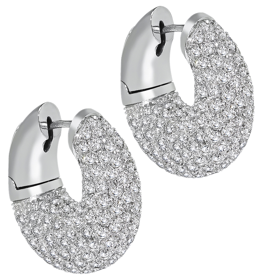 Estate 6.00ct Diamond Earrings