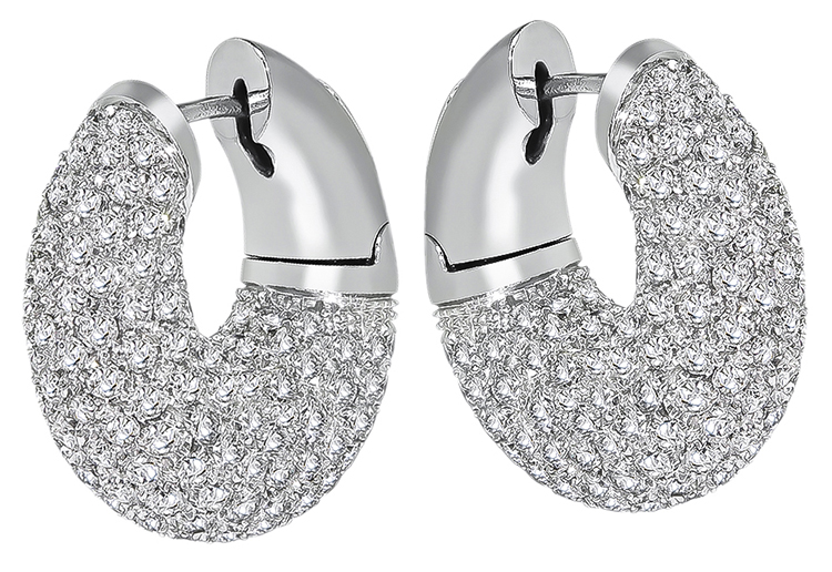 Estate 6.00ct Diamond Earrings