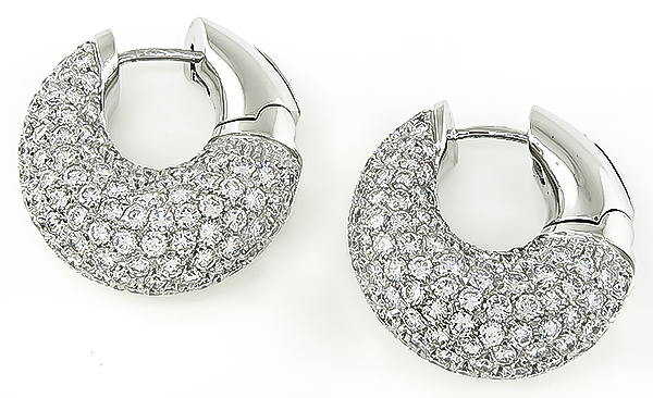 Estate 6.00ct Diamond Earrings