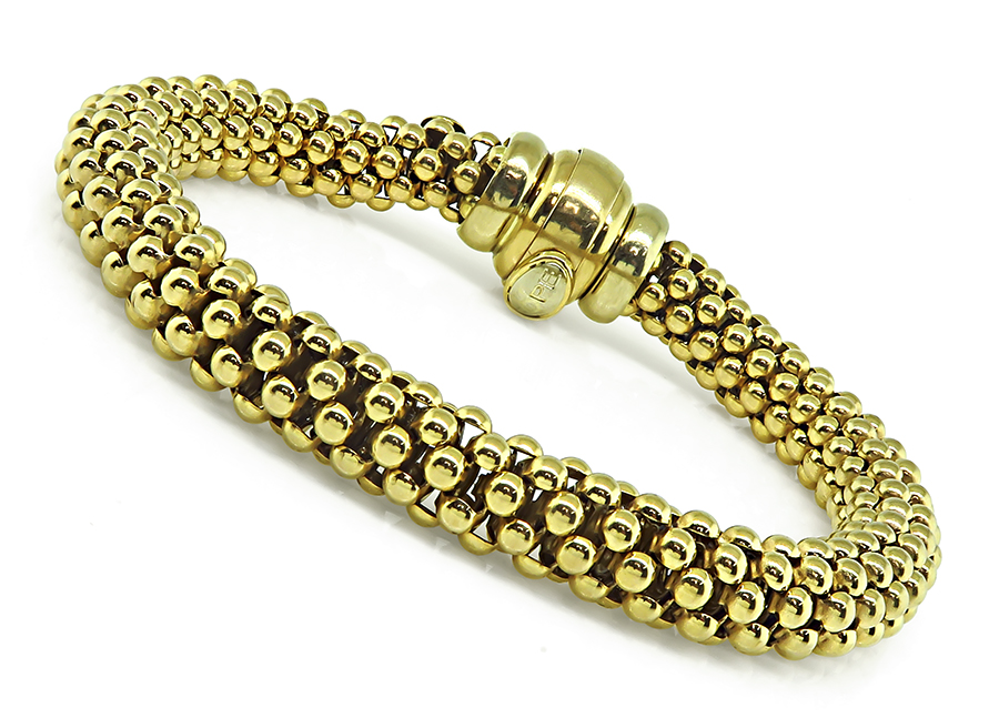 Estate Fope Gold Bracelet