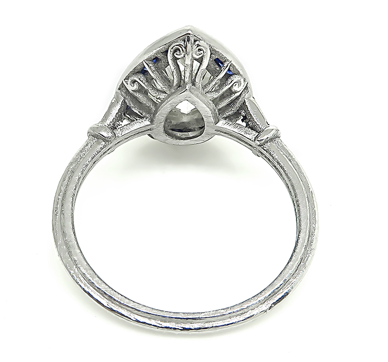 Estate GIA Certified 1.53ct Diamond Engagement Ring