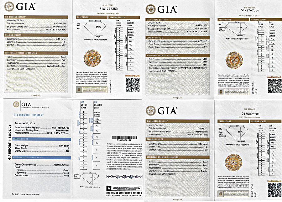 Estate GIA Certified 3.99ct Diamond Ring