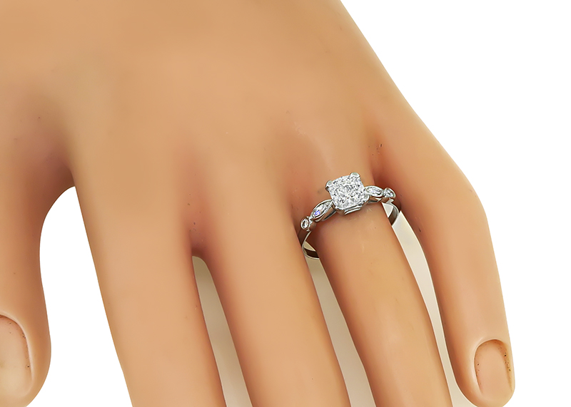Estate GIA Certified 1.20ct Diamond Engagement Ring