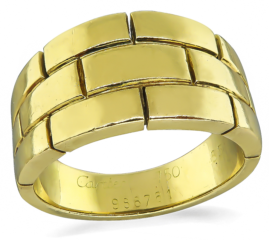 Estate Cartier Gold Ring