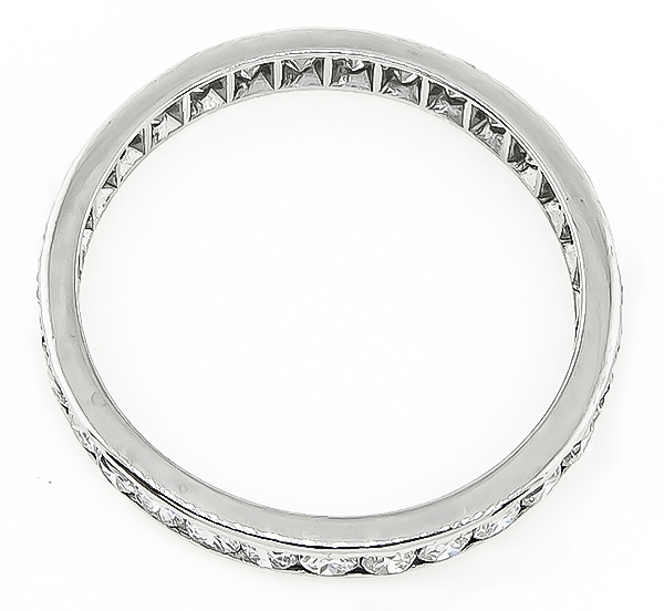 0.90ct Diamond Estate Eternity Wedding Band