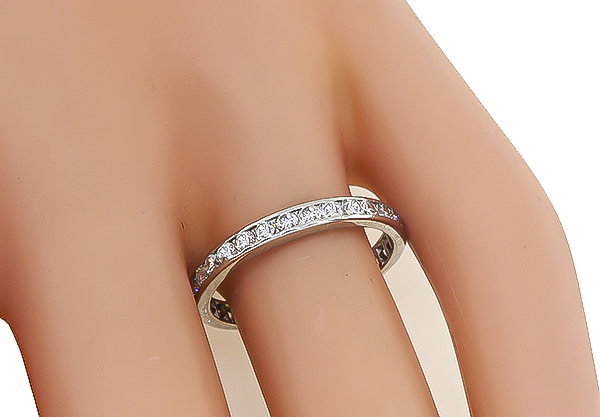 0.90ct Diamond Estate Eternity Wedding Band