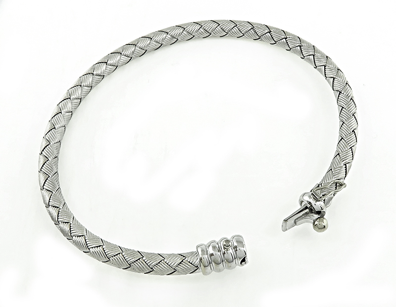 Estate Roberto Coin Weave Bracelet