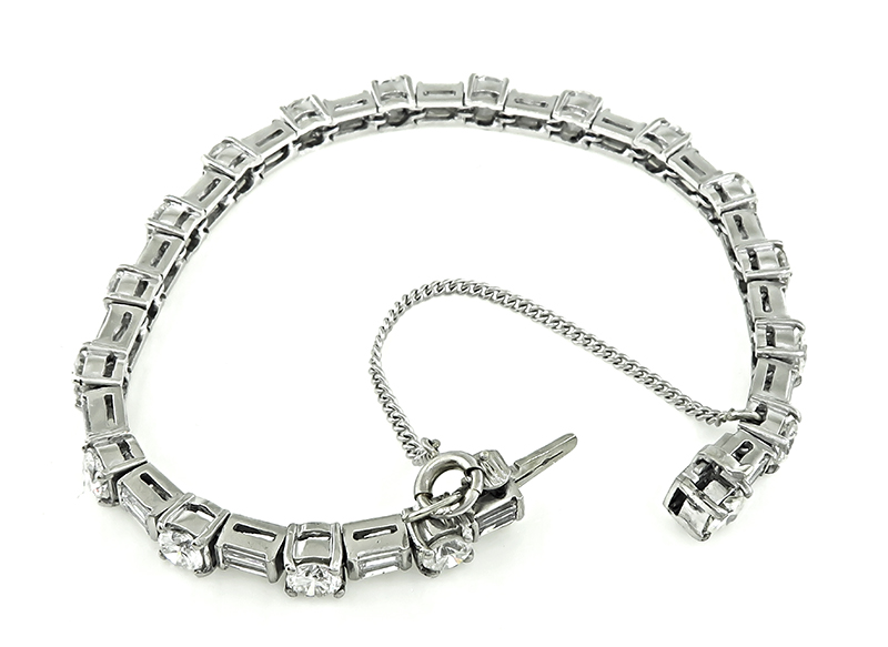 Estate 7.00ct Diamond Bracelet